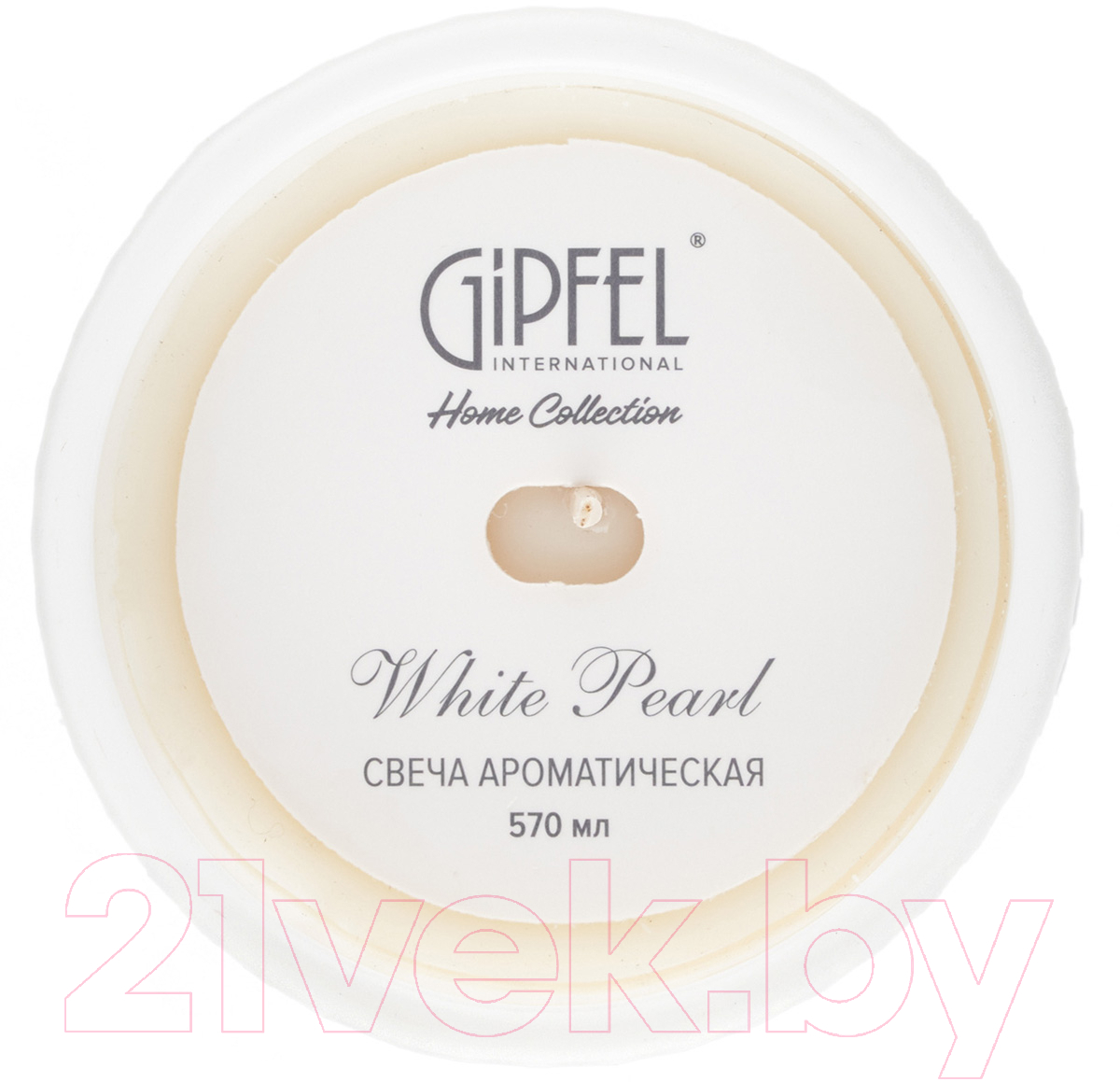 Свеча Gipfel White Pearl 42912