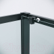 Миниатюра изображения товара Душевой уголок Grossman Cosmo 130x80x195 / 120.K33.02.1380.21.00 (черный матовый/стекло прозрачное)