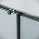 Миниатюра изображения товара Душевой уголок Grossman Cosmo 130x80x195 / 120.K33.02.1380.21.00 (черный матовый/стекло прозрачное)