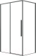 Миниатюра изображения товара Душевой уголок Grossman Galaxy 140x90x195 / 120.K33.01.1490.42.00 (графит сатин/стекло прозрачное)