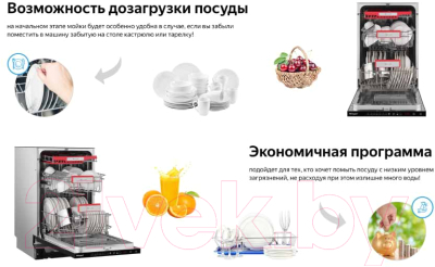 Изображение товара Посудомоечная машина Weissgauff BDW 4536 D