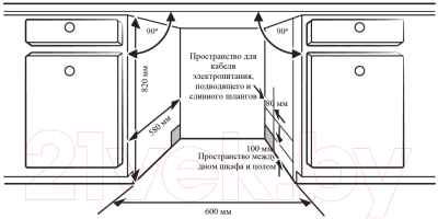 Купить Посудомоечная машина Weissgauff BDW 6036 D AutoOpen  