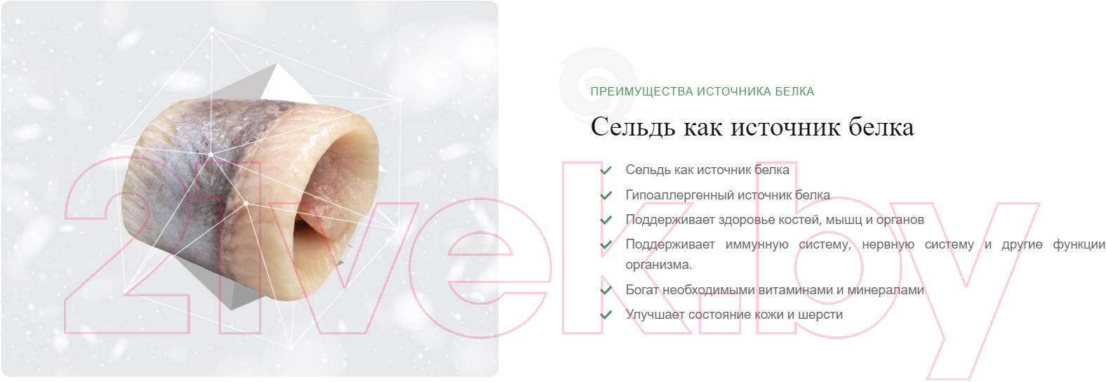 Сухой корм для кошек Nature's Protection White Cat Grain Free сельдь / NPSC47630