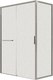 Душевой уголок Grossman Style 120x90x195 / 120.K33.05.1290.10.02 (хром/стекло шиншилла) - 