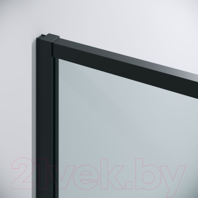 Душевой уголок Grossman Galaxy 130x70x195 / 120.K33.01.1370.21.00 (черный матовый/стекло прозрачное)