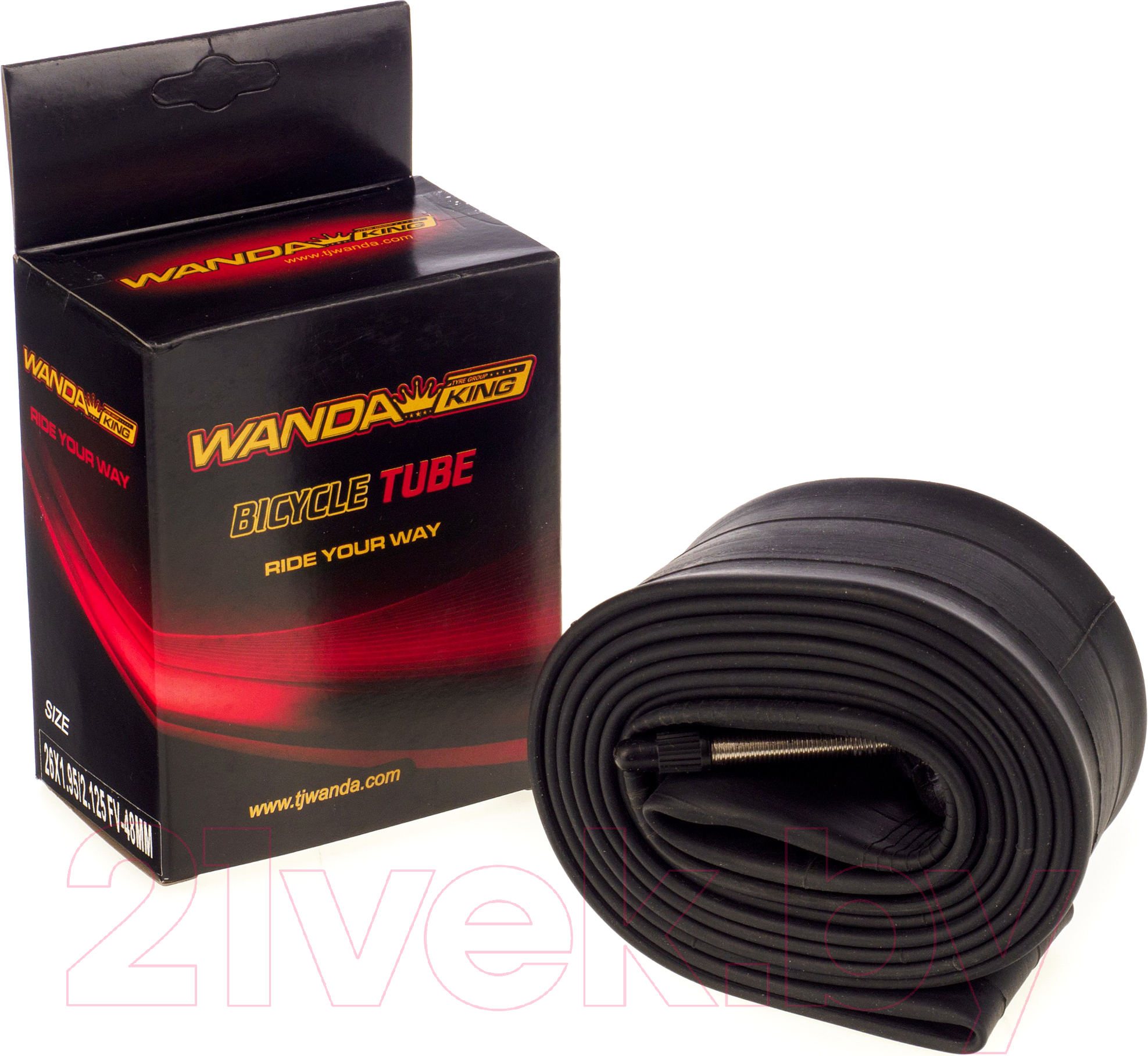 Камера для велосипеда Wanda 26x1.95/2.125 / WD26125FV