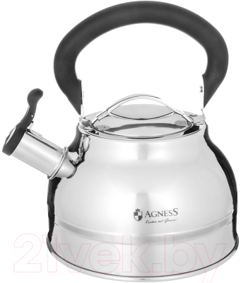 Чайник со свистком Agness 914-300