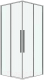 Миниатюра изображения товара Душевая дверь Grossman Galaxy 110x195 / 1/2.K33.01.11.10.00 (хром/прозрачное стекло)