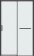 Душевая дверь Grossman Style 100x195 / 100.K33.05.100.21.02 (черный матовый/стекло шиншилла) - 