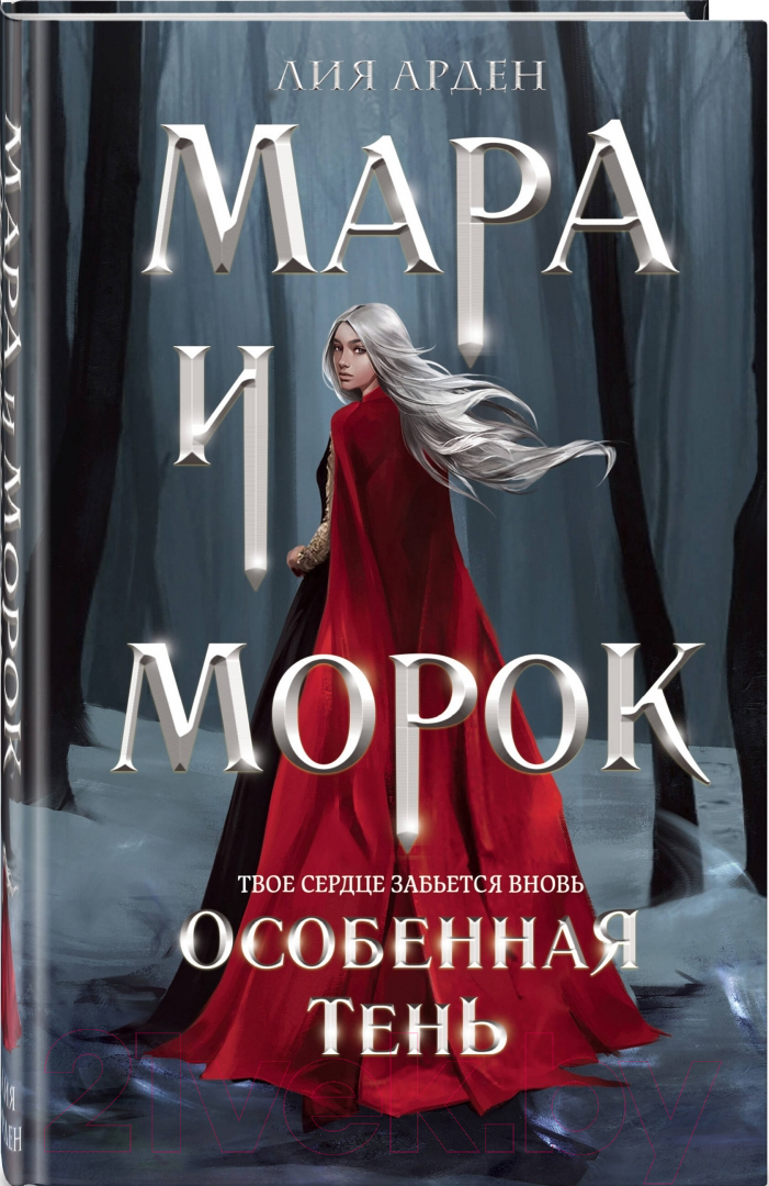 Художественная книга Черным-бело Мара и Морок. Особенная тень. Твердая обложка. Формат клатчбук (Арден Лия 9785042015250)
