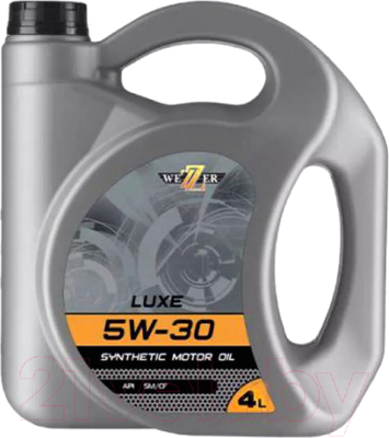 Изображение товара Моторное масло Wezer Luxe 5W30 SM/CF / 4606628 (4л)