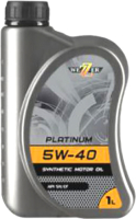 Моторное масло Wezer Platinum 5W40 SN/CF / 4606581 (1л) - 