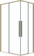 Миниатюра изображения товара Душевой уголок Grossman Galaxy 120x80x195 / 300.K33.01.1280.32.00 (золото сатин/прозрачное стекло)