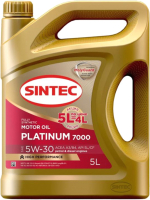 Моторное масло Sintec Platinum 7000 5W30 A3/B4 SL/CF / 600274 (5л) - 