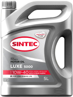 Моторное масло Sintec Luxe 5000 10W40 SL/CF / 600300 (5л) - 