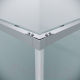 Миниатюра изображения товара Душевой уголок Grossman Galaxy 80x80x195 / 300.K33.01.8080.10.00 (хром/прозрачное стекло)
