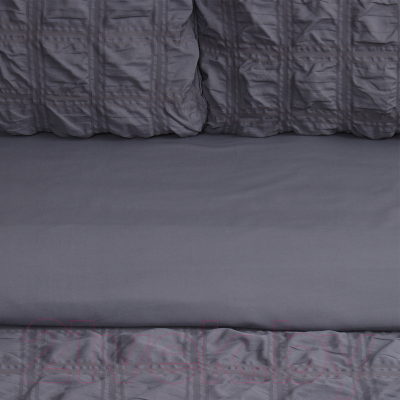 Комплект постельного белья Love Life Texture 2сп / 10323171 (темно-серый)