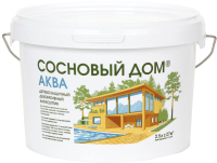 Антисептик для древесины Сосновый дом Аква (2.5л, сосна) - 