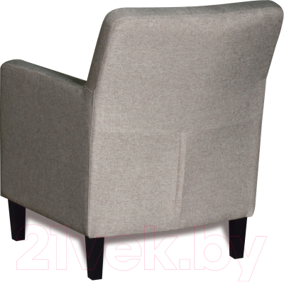 Кресло мягкое Mio Tesoro 316 (серый 199)