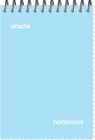 Блокнот Attache Акварель / 1561989 (40л, голубой) - 