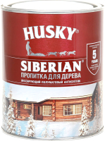 Пропитка для дерева Husky Siberian Полуматовая (900мл, антик) - 