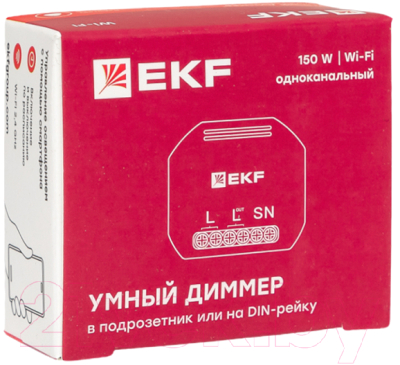 Умный диммер EKF Wi-Fi Connect 1 канал / SDSH-1G-WF