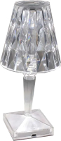 Прикроватная лампа Estares Crystal 3W R-ON/OFF-115x255-CLEAR/WHITE-DC5V/1A-IP20 - 