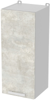 Шкаф навесной для кухни Интерлиния Компо ВШ30-720-1дв (бетон лайт) - 