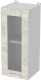Шкаф навесной для кухни Интерлиния Компо ВШ30ст-720-1дв (бетон лайт) - 