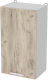 Шкаф навесной для кухни Интерлиния Компо ВШ40-720-1дв (дуб серый) - 
