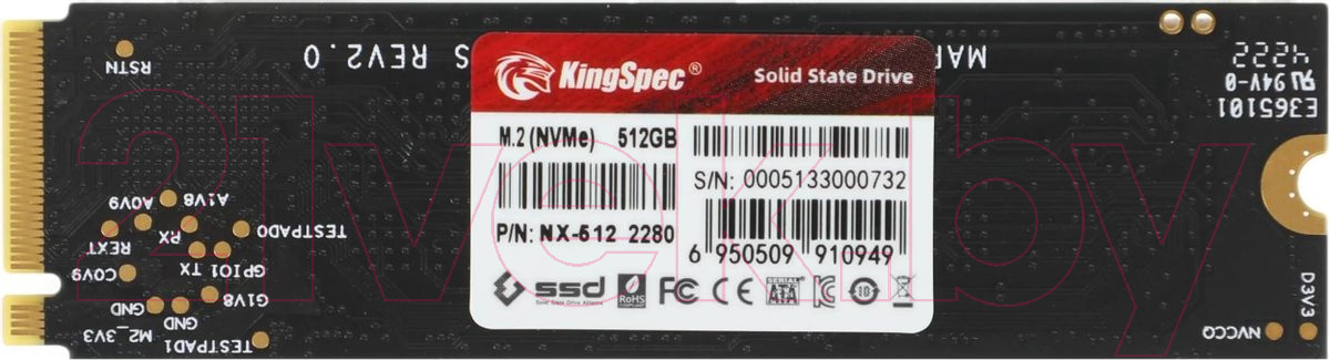 SSD диск KingSpec 512GB / NX-512