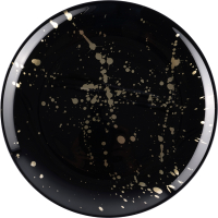 Тарелка столовая обеденная Gipfel Splash 43201 (черный) - 