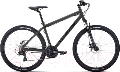 Велосипед Forward Sporting 27.5 2.0 D FR 2023 / RB3R7716EXBKXXX-FR (17, черный)