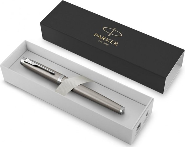 Ручка перьевая имиджевая Parker IM Essential F319 Brushed Metal CT 2143635 (синий)