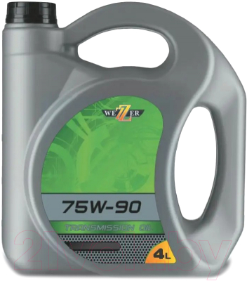 Трансмиссионное масло Wezer 75W90 GL-5 / 4607038 (4л)