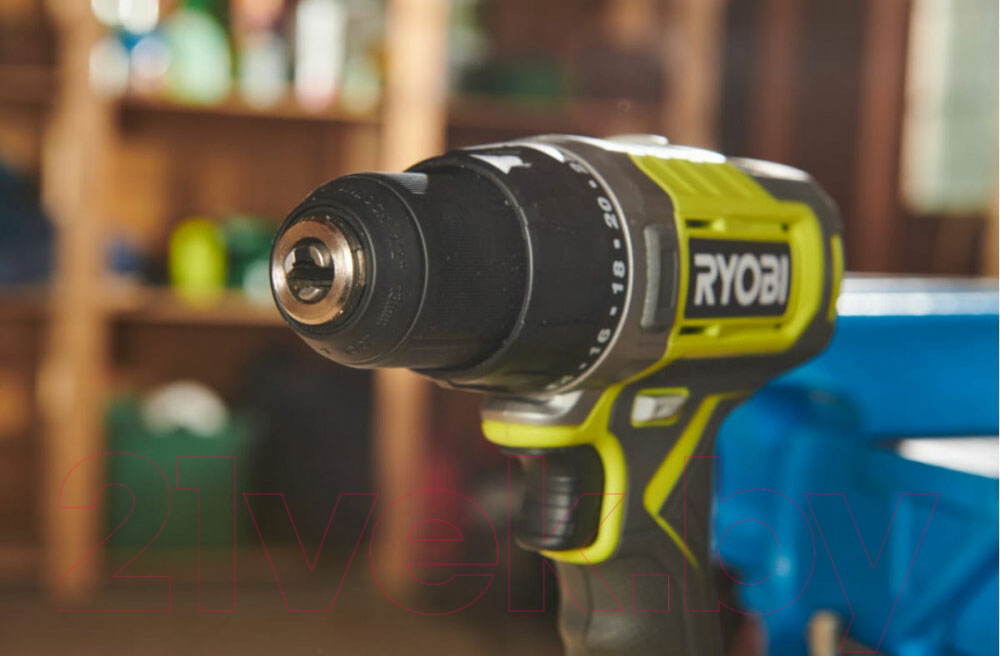 Аккумуляторная дрель-шуруповерт Ryobi HP RDD18-2C42S