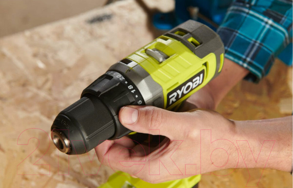 Аккумуляторная дрель-шуруповерт Ryobi HP RDD18-2C42S