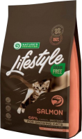 Сухой корм для кошек Nature's Protection Lifestyle с лососем / NPLS45953 (1.5кг) - 