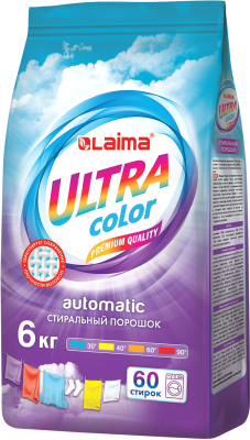 Стиральный порошок Laima Ultra Color / 608538 (6кг)