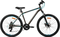 Велосипед AIST Rocky 1.0 Disс 26 2024 (16, серо-синий) - 