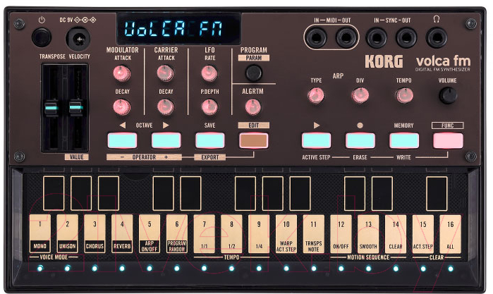 Синтезатор Korg Volca-FM 2