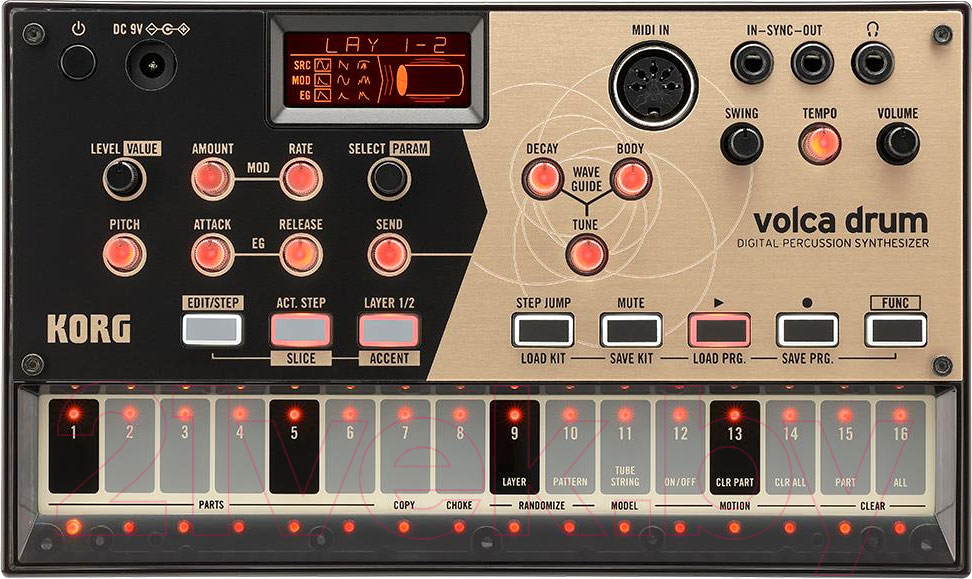 Синтезатор Korg Volca Drum