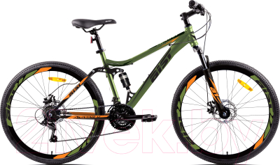 Велосипед AIST Avatar 1.1 Disc 26 2024 (17, оливковый)