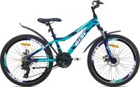 Велосипед AIST Rocky Junior 1.1 2024 (24, синий) - 