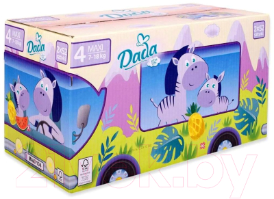 Подгузники детские Dada Extra Soft Maxi Box 4 (104шт)