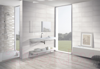 Плитка Ibero Ceramicas Intuition White (200x500)