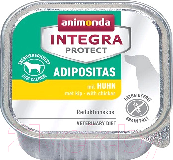 Влажный корм для собак Animonda Integra Protect Adipositas c говядиной / 86535 (150г)