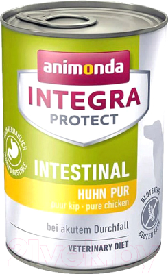 Влажный корм для собак Animonda Integra Protect Intestinal с говядиной / 86414 (400г)