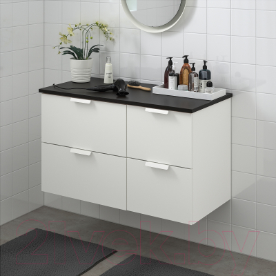 Шкаф для ванной Ikea Годморгон/Толкен 792.953.39