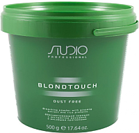 Порошок для осветления волос Kapous Dust Free экстракт женьшеня и рисовые протеины (500г) - 